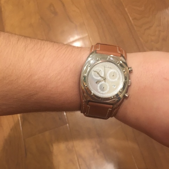 Robert Cavalli timewear leather watch - Picture 6 of 8